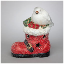 ФИГУРКА ПТИЧКА С LED-ПОДСВЕТКОЙ 14*7,5*15,5 СМ