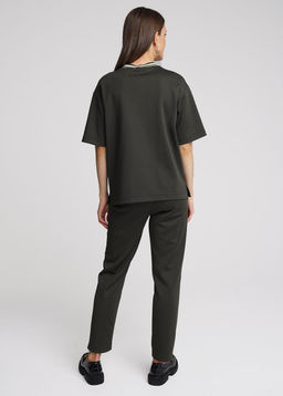 Брюки жен. т.зелен 136311/115сд - Clever wear фото 3