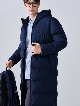 Пуховик FN Snowfall Long Dark Blue