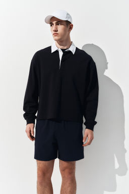 Pantal?n corto de tenis con DryMove Regular Fit - H&m фото 4