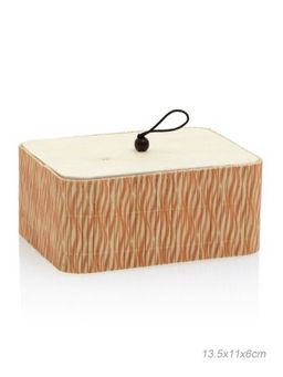 Шкатулка декоративная 13,5х11х6 бамбук / BBD39 /уп 4/72/ - Галеонтрейд фото 15
