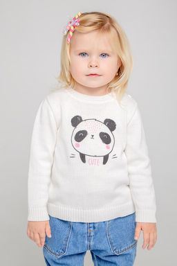 Crockid _ КВ 30115/х/светло-молочный джемпер д/дет яс  фото 3