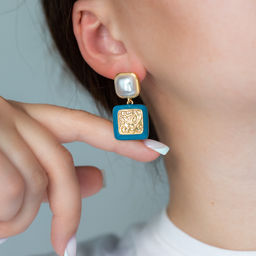 Серьги Арт. 3-2823-Y - MyGemma фото 2