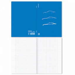 Цена за 3 шт. Тетрадь общая ученическая с пластиковой обложкой на скобе ErichKrause Mirage, синий, А4, 48 листов, клетка_MIX-PACK  фото 6