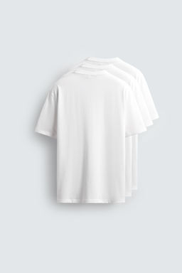 3-PACK OF BASIC MEDIUM WEIGHT T-SHIRTS