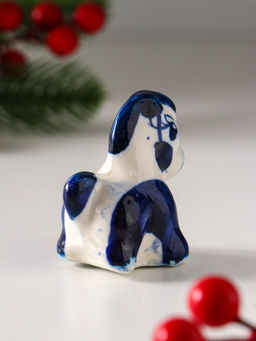 Цена за 50 шт. Фигурка фарфор гжель Коник