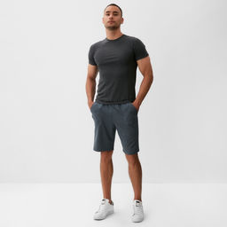 Футболка мужская Collorista графит р-р 58-60