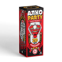 Настольная игра для взрослых «Алко Пати», набор, 20 игр в одной коробке, 54 карты, 18+