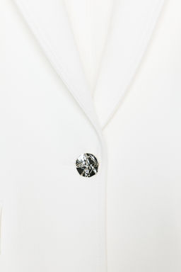 TAILORED BLAZER WITH PRONOUNCED SHOULDERS - Zara фото 16