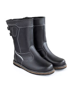 Сапоги мужские Витязь,черные,войлочная подошва