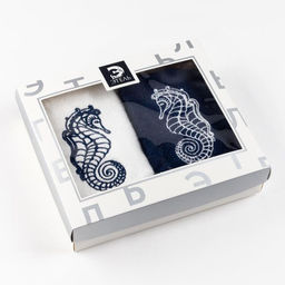 Набор полотенец Sea 35х50 см-2 шт, 100% хлопок, 350 г/м2 - Этель фото 8