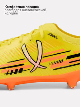 Бутсы футбольные JOGEL Evofly FG Pro Yellow/orange  фото 21