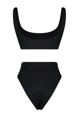 TRENDYOLMILLA Siyah Bralet Yuksek Bel High Leg Regular Core Bikini Tak?m? TBESS22BT0010  фото 31
