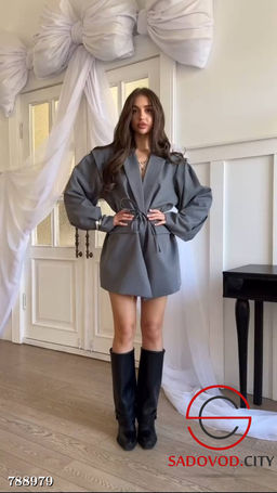 Пиджак свободный женский