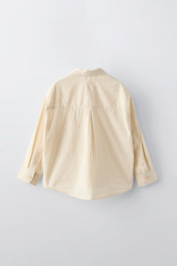 EMBROIDERED STRIPE SHIRT - Zara фото 2