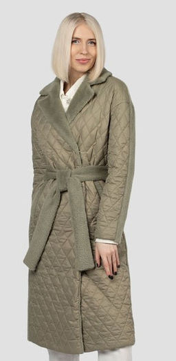 Пальто женское демисезонное (пояс) - El podio фото 13