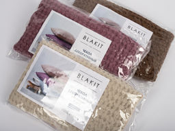 4438 Чехол для подушки 40*40 рис 18-1314 цв шоколад