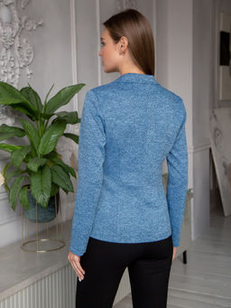 16-203 Жакет - Вишня фото 6