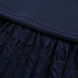 Платье комбинированное с кружевом, Откровенный шик (магия) - Charutti фото 5