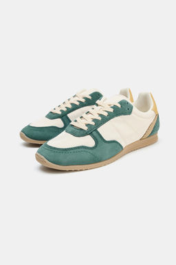 COLOUR BLOCK RUNNING TRAINERS - Zara фото 10