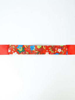 Карнавальный набор «Народная краса»: юбка р-р 40-48, воротник, повязка, цвет красный