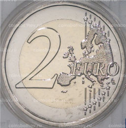 2 евро 2020 года Франция Медицинские исследования (COVID-19, в блистере)