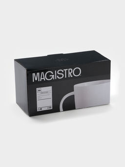 Кружки Magisto English tea party, 435 мл, набор 2 шт., фарфор, белые - Magistro фото 5