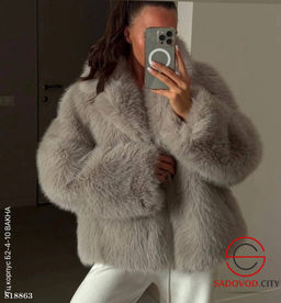 Шуба женская из искусственного меха