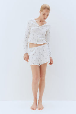 Pijama en pointelle - H&m фото 3