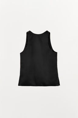 MINIMAL HEAVY SATEEN TOP - Zara фото 6