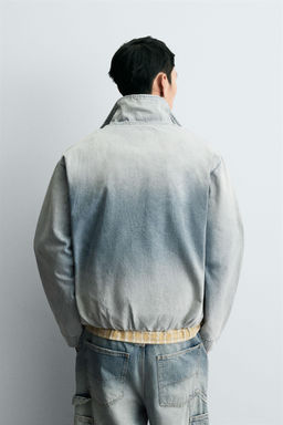 WASHED DENIM JACKET - Zara фото 3
