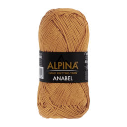 Пряжа ALPINA ANABEL 100% мерсеризованный хлопок 10 шт. х 50 г 120 м  6 м