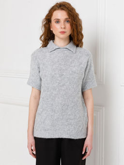 Блузка вязаная