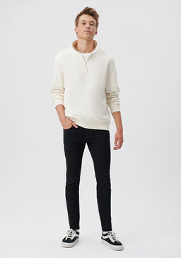 Leo 90lar Siyah Jean Pantolon