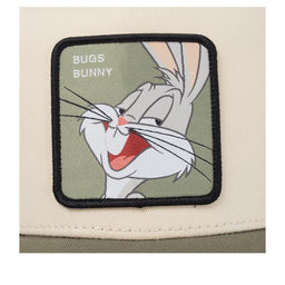 Бейсболка CAPSLAB арт. CL/LOO11/1/CT/BUG1 Looney Tunes Bugs Bunny (оливковый / кремовый) фото 3
