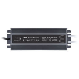 UET-VAF-150A67 12V IP67 2 выхода Блок питания ультратонкий, 150Вт. Металлический корпус. TM Uniel