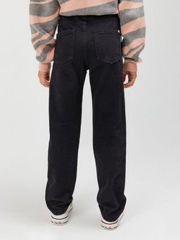 ACOOLA / Брюки джинсовые детские для девочек Ego черный  фото 4