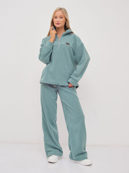 Костюм жен. Тренд флис аква