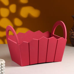 Подарочный ящик «Мария», 25×16×17 см, МДФ, бордовый