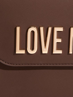 Женская сумка с ручкой LOVE MOSCHINO BOLD LOVE Артикул 4560948, темно-коричневый  фото 2