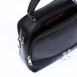 Сумка кросс-боди на молнии, цвет чёрный - Simaland фото 9