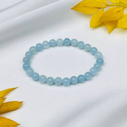 Браслет из Аквамарина 17 см