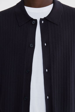 Camisa en punto de canal? Regular Fit - H&m фото 5