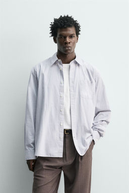 CAMISA POPEL?N CUADROS / Celeste - Zara фото 2