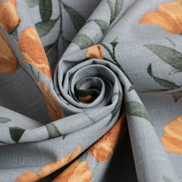 Скатерть Этель «Yellow poppies» 149×250 см, 100% хлопок, репс 210 г/м²