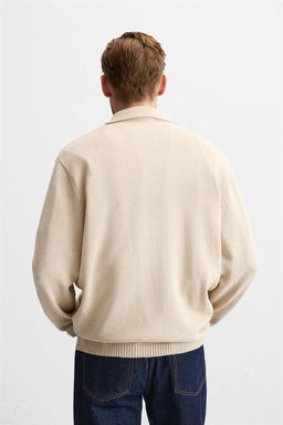 COTTON KNIT POLO SHIRT - Zara фото 11