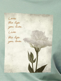 VILATTE / Футболка из премиального хлопка с авторским принтом  фото 2