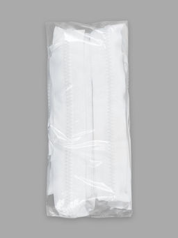 Цена за 10 шт. Молния «Трактор», №5, разъёмная, замок автомат, 60 см, белая