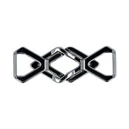 Пряжка GB 1271 Gamma 60 x 20 мм 10 шт. №04 под никель