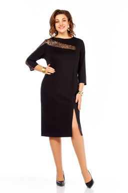 Платье Olga Style С978 черный